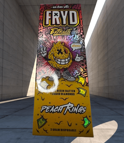 Peach Rings Fryd Extracts Disposable | High thai Weed