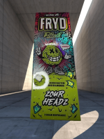 Zour Headz Fryd Extracts Disposable | High thai Weed