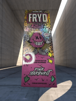 Pink Starburst Fryd Extracts Disposable | High thai Weed