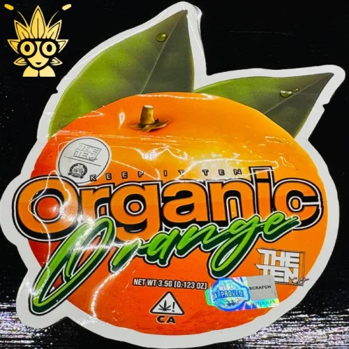 THE TENco Organic Orange Strain | High thai Weed dispensary in bangkok