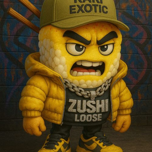 Zushi Loose strain by KAKI EXOTIC — best small-batch weed Bangkok 2026, top cannabis from High Thai Weed.