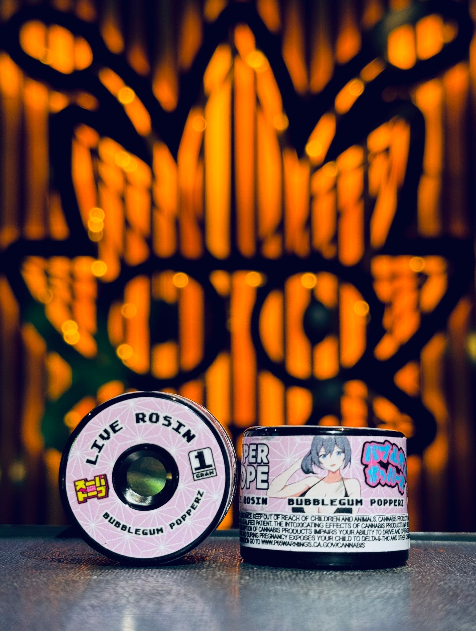 Bubblegum popperz rosin super dope