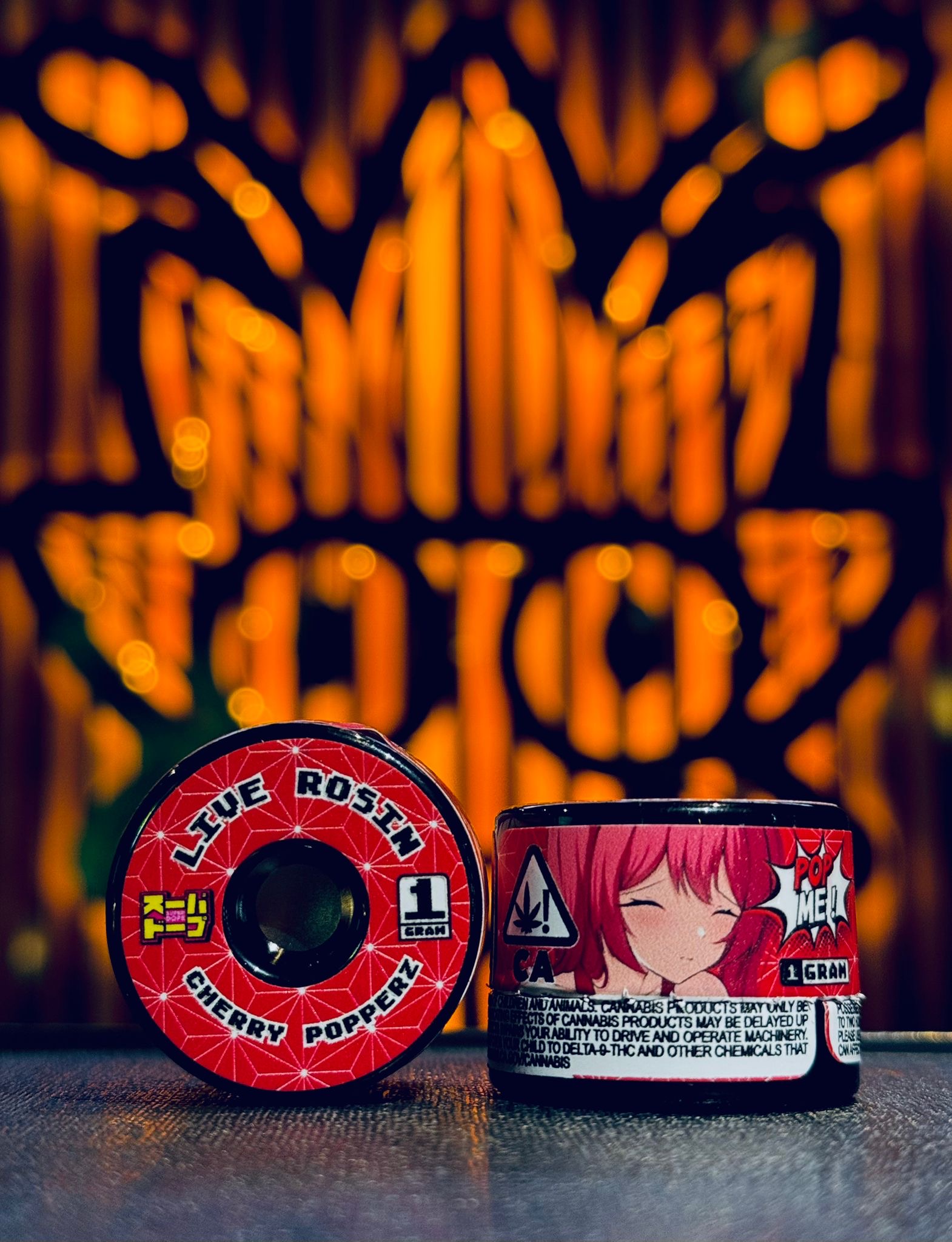 Cherry popperz live rosin super dope