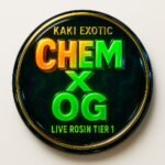 Chem OG Live Rosin From Kaki Exotic | High Thai Weed Bangkok