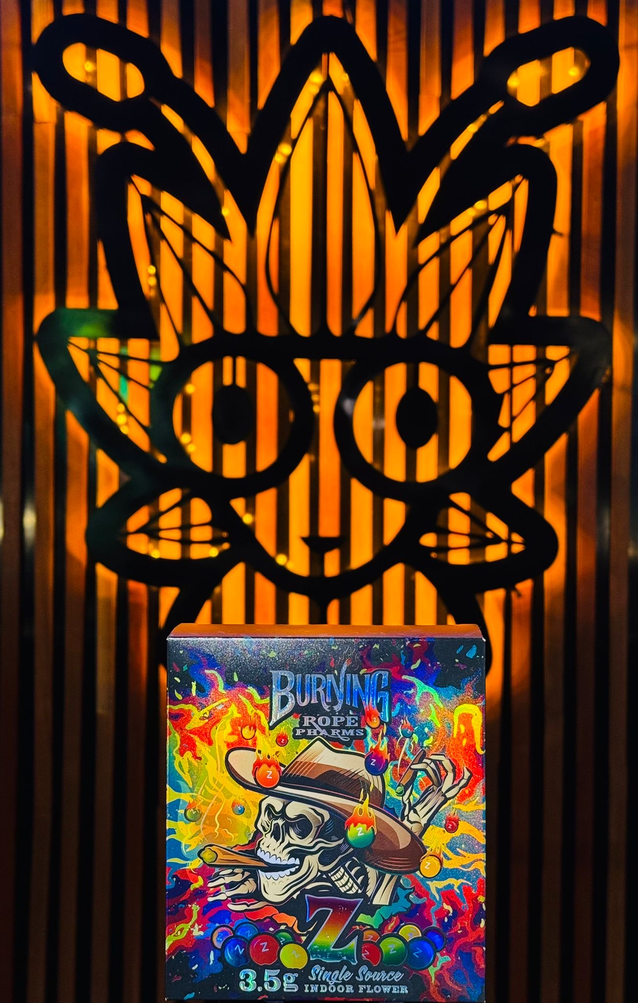 Z weed Strain Burning Rope Pharms