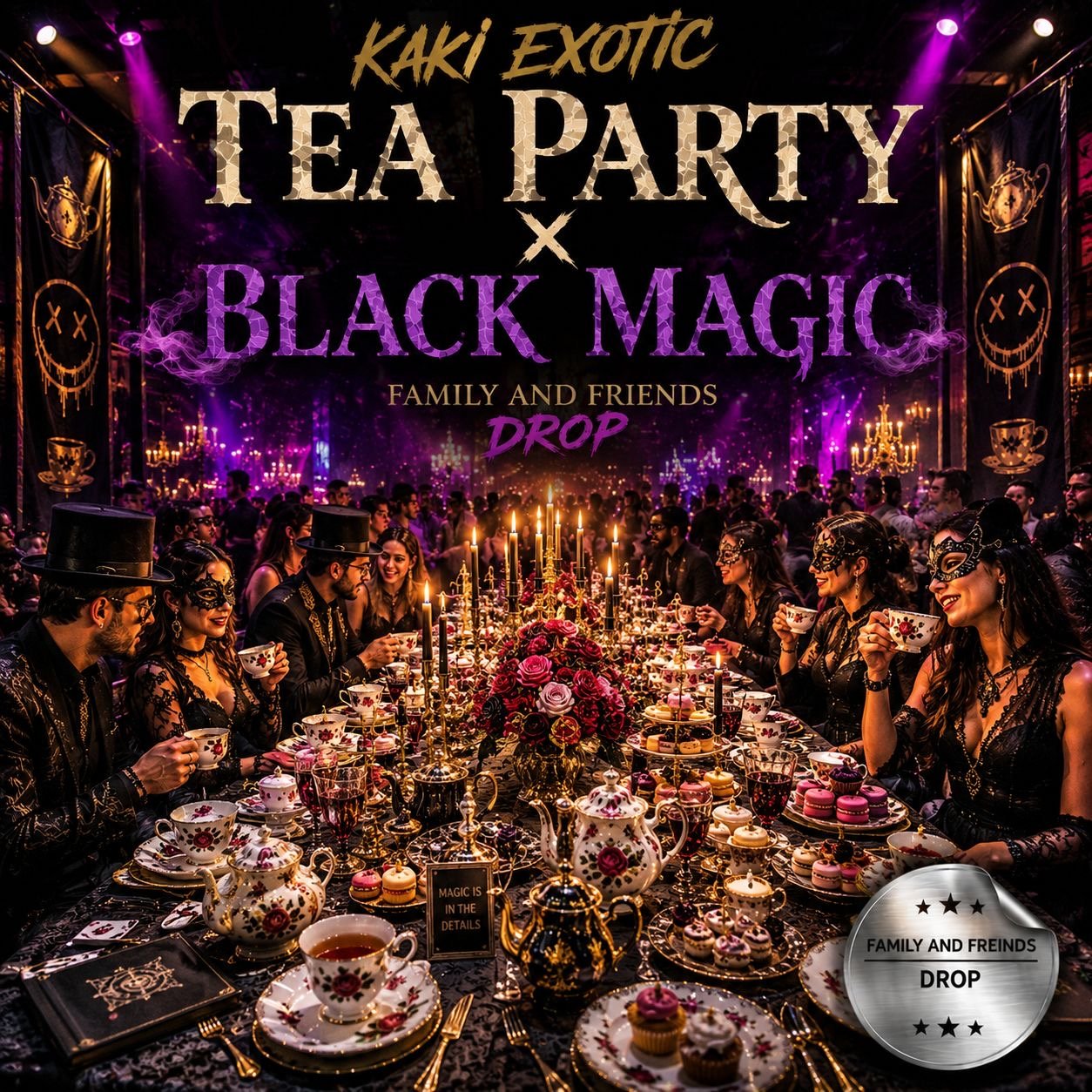 1c56c5d2-6c3a-4219-a503-59ef2ddf5807 Tea party x black magic From Kaki Exotic - Image 1