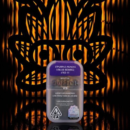 PURPLE PAPAYA x BLUE BERRIEZ x RZ-11 (3 in 1) vape | high thai weed bangkok
