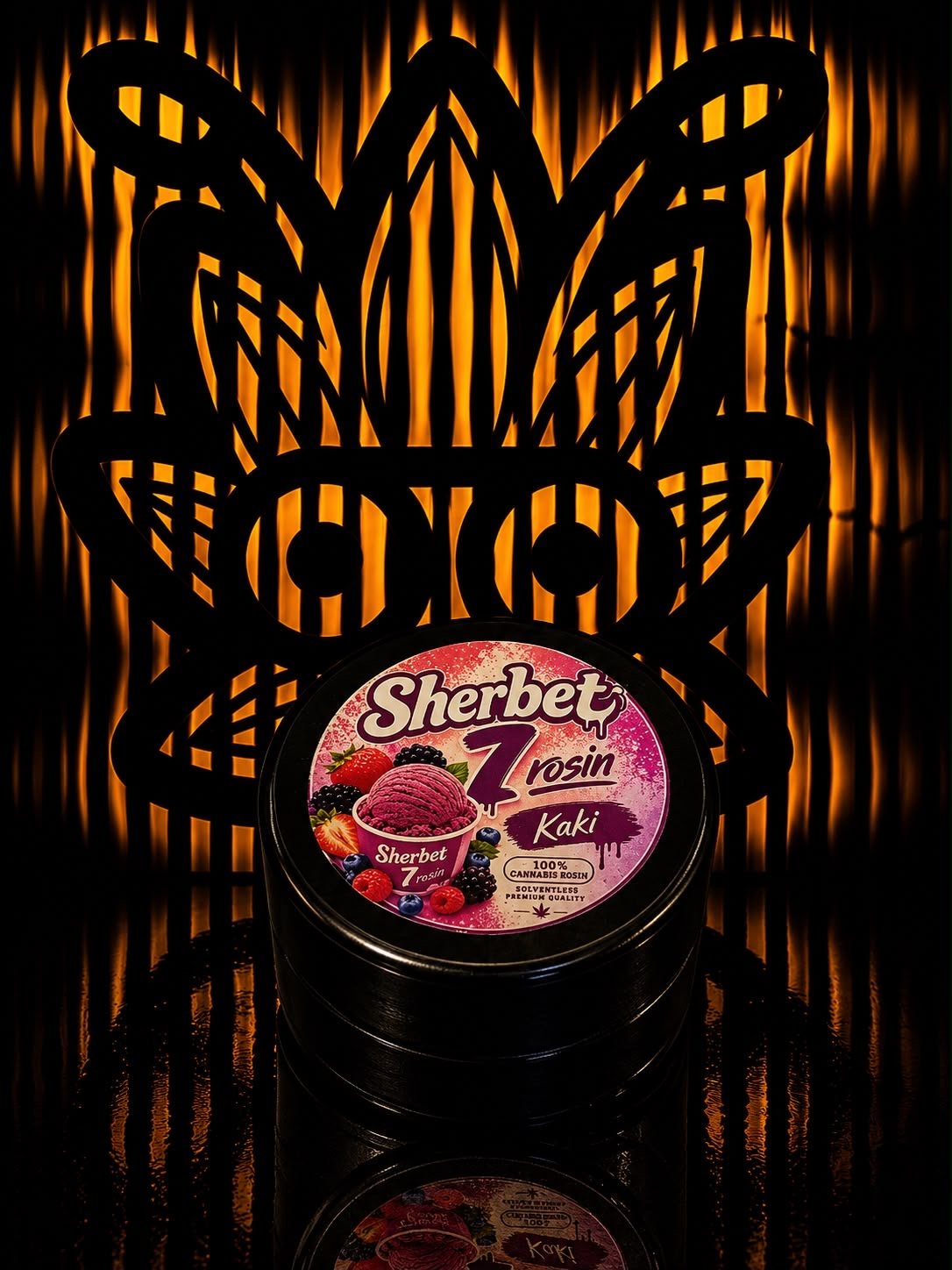 16901596-7117-4a27-a2a1-e35511fc8227 Sherbet z Cold press rosin from Kaki exotic - Image 1