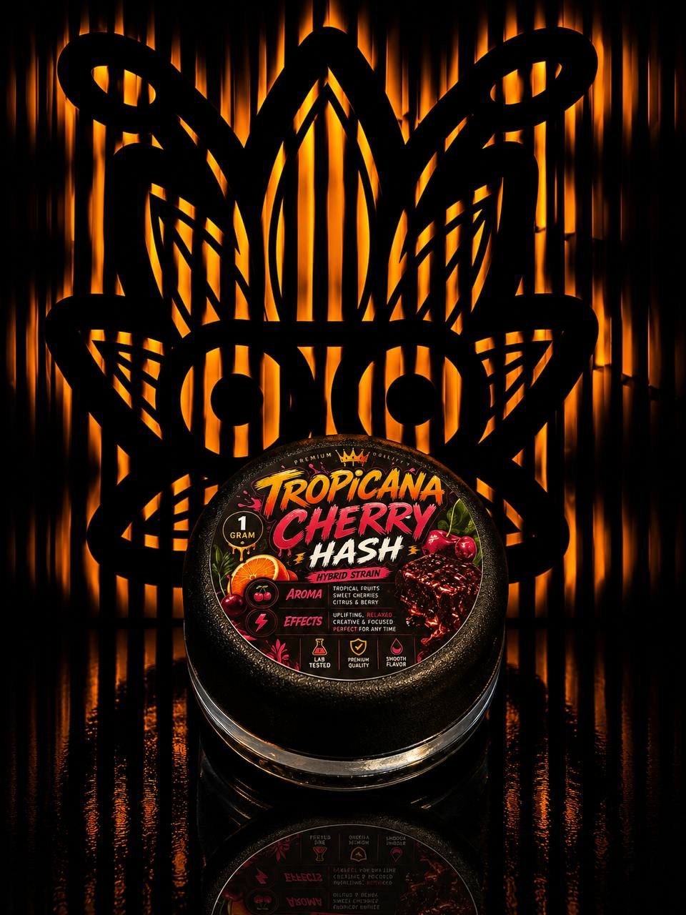 f18ca703-3bc9-444b-ab59-9bcdafd3611c Tropicana cherry hash from Kaki exotic - Image 1