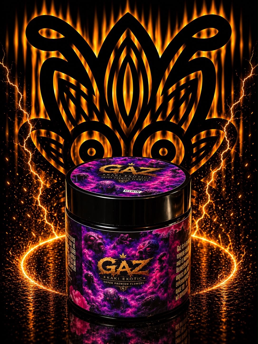 5c34c918-d34e-4b59-80cc-bfd41acd6caa GAZ weed strain From Kaki Exotic - Image 1