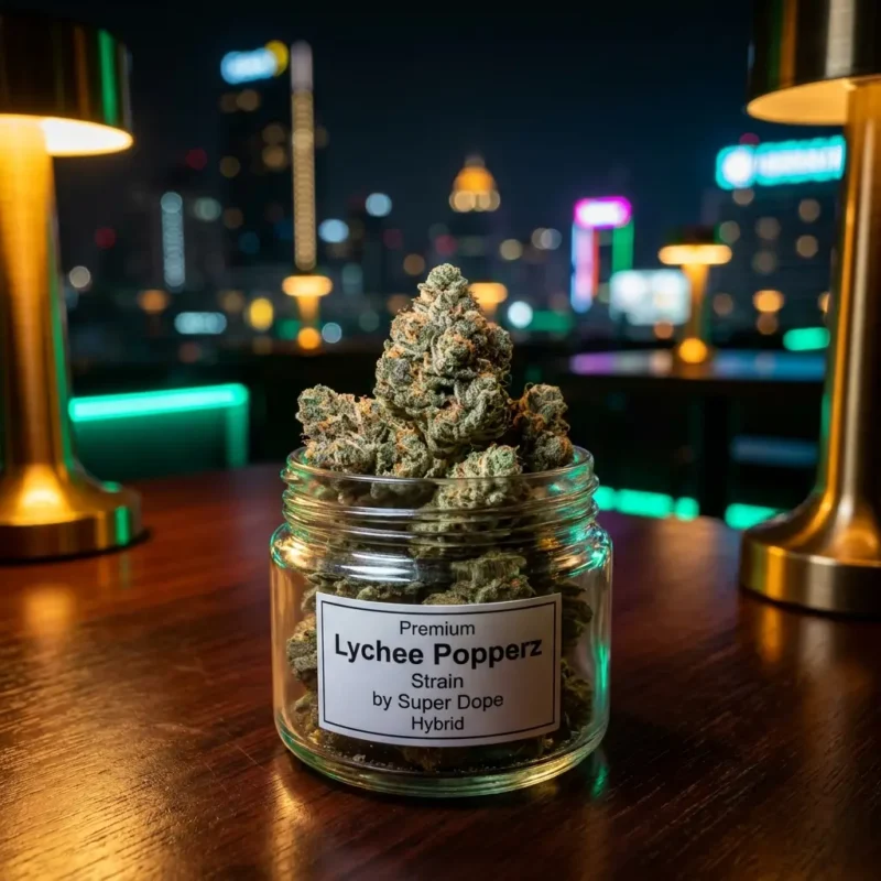 lychee popperz strain