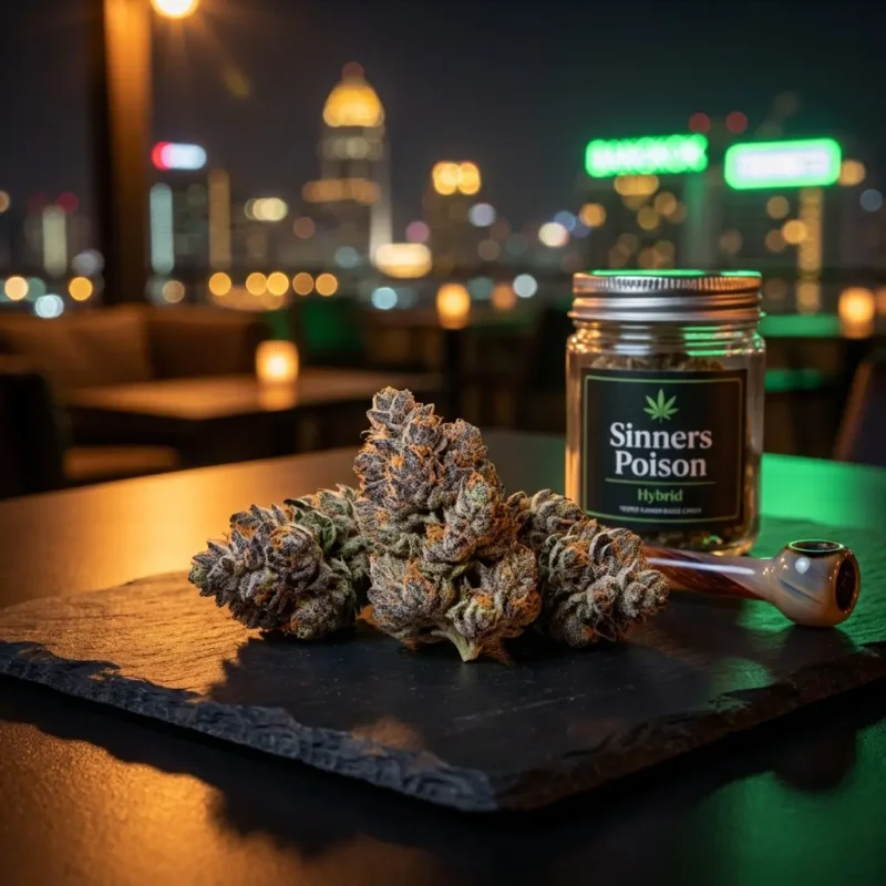 sinners poison weed strain